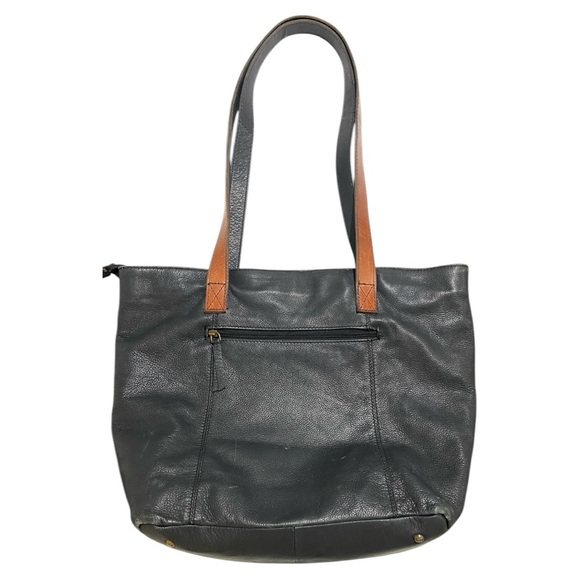 G H Bass & Co Large Tote Shoulder Bag Black Purse - Picture 3 of 11